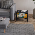 ABSTRACT FACES Mesita de Noche