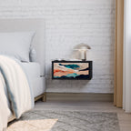 ABSTRACT LANDSCAPE Mesita de Noche