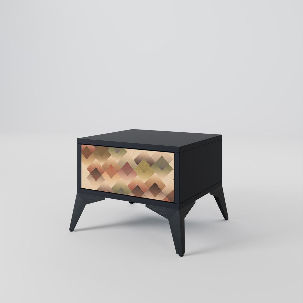 GEOMETRIC FUSION Mesita de Noche