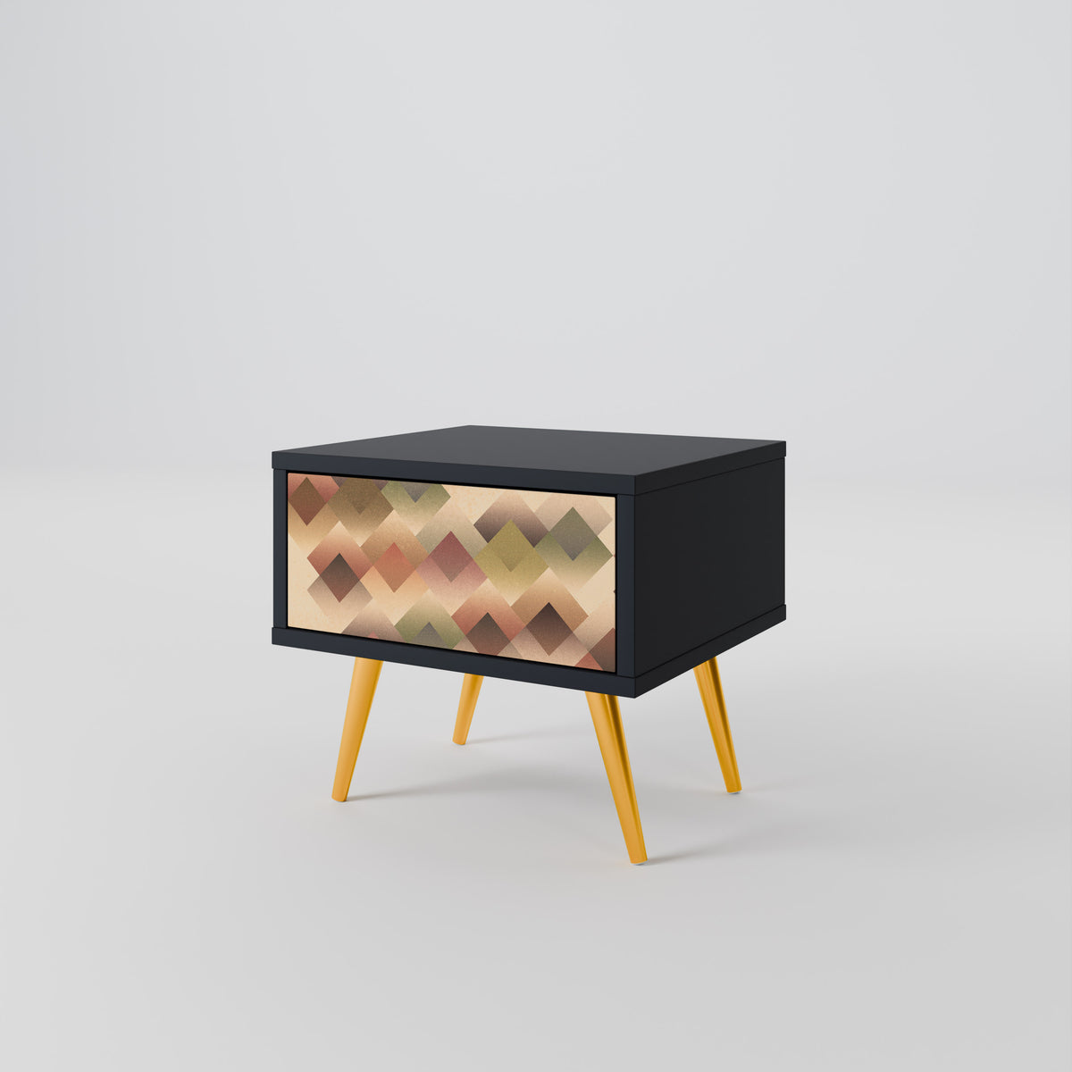 GEOMETRIC FUSION Mesita de Noche