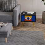 GEOMETRIC EYES Mesita de Noche