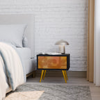 STRENGTHENING RELATION Mesita de Noche en Acabado Negro