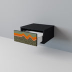 SIMPLE SOLUTIONS Mesita de Noche en Acabado Negro