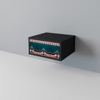 ROYAL COMPOSITION Mesita de Noche en Acabado Negro