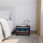 ROYAL COMPOSITION Mesita de Noche en Acabado Negro