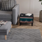 ROYAL COMPOSITION Mesita de Noche en Acabado Negro