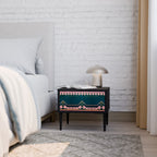 ROYAL COMPOSITION Mesita de Noche en Acabado Negro