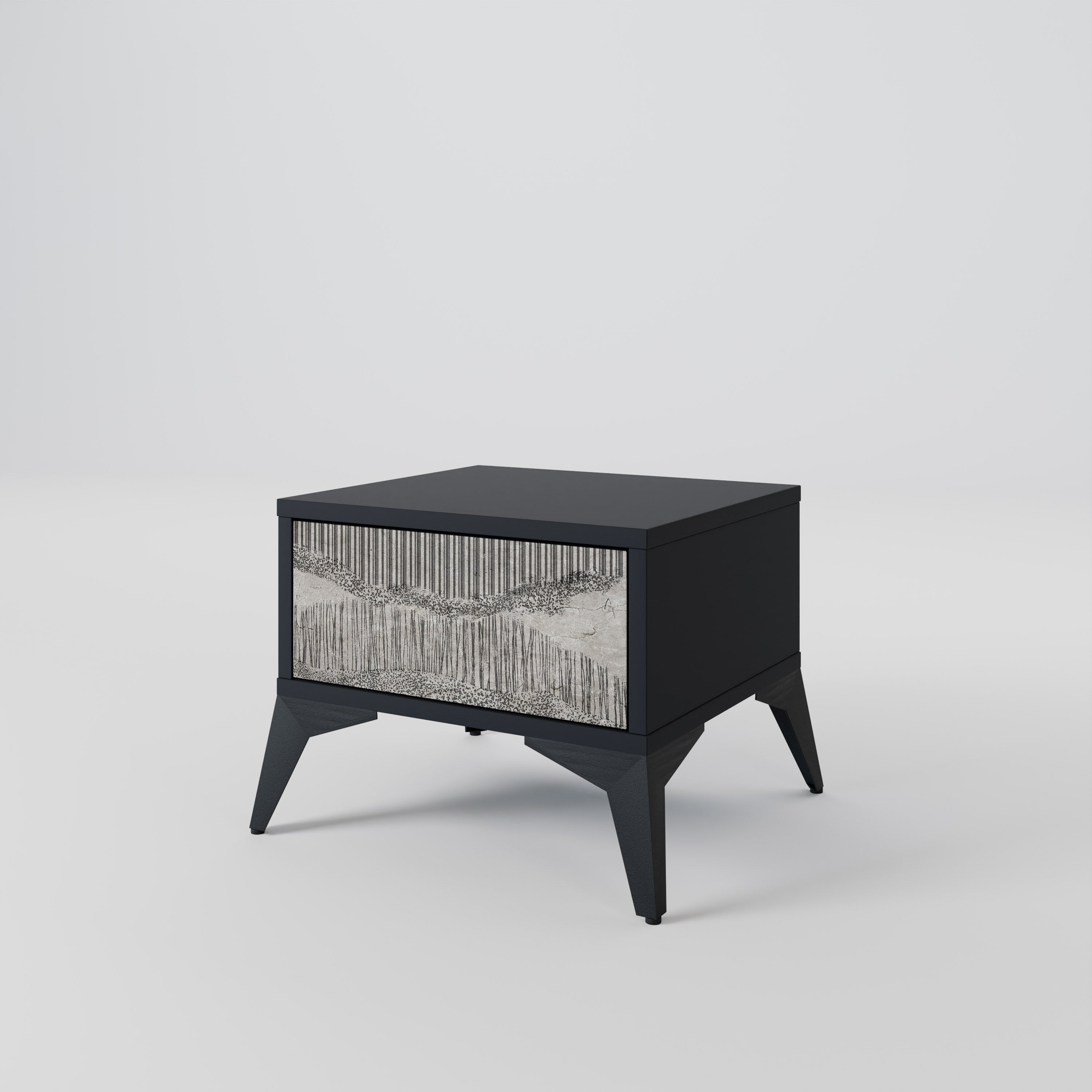 GRAIN LINES Nightstand