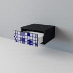 THE RIGHT PLACES Mesita de Noche en Acabado Negro