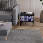 THE RIGHT PLACES Mesita de Noche en Acabado Negro