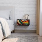 COLORFUL STRANDS Mesita de Noche