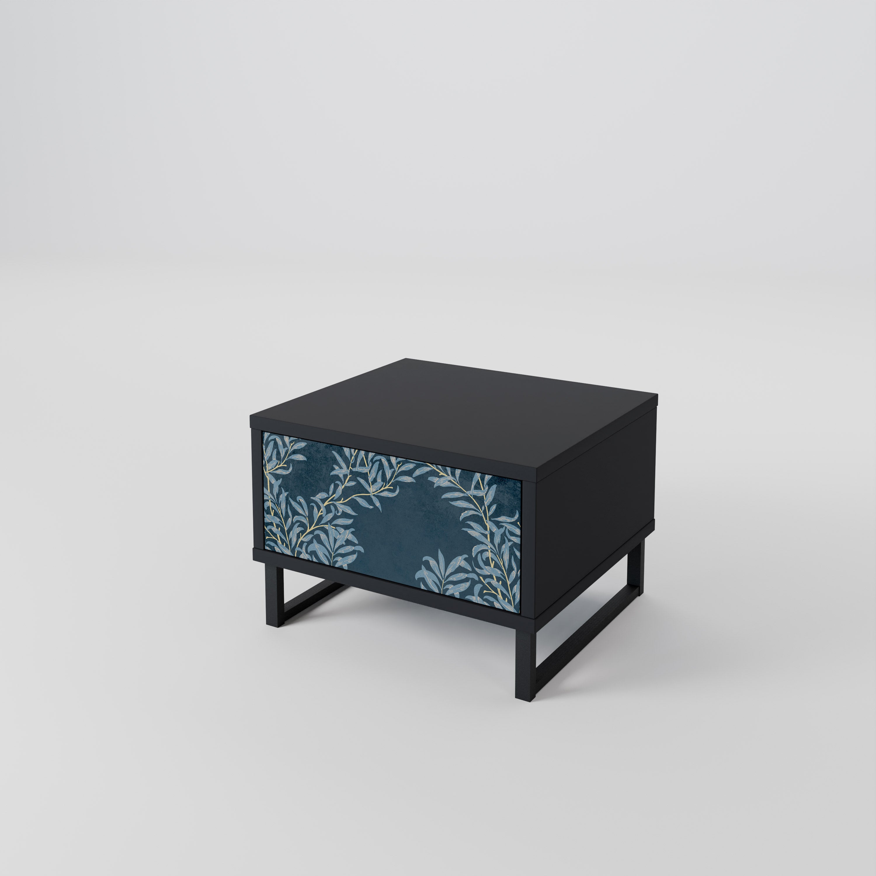 BLUE LEAVES Nightstand