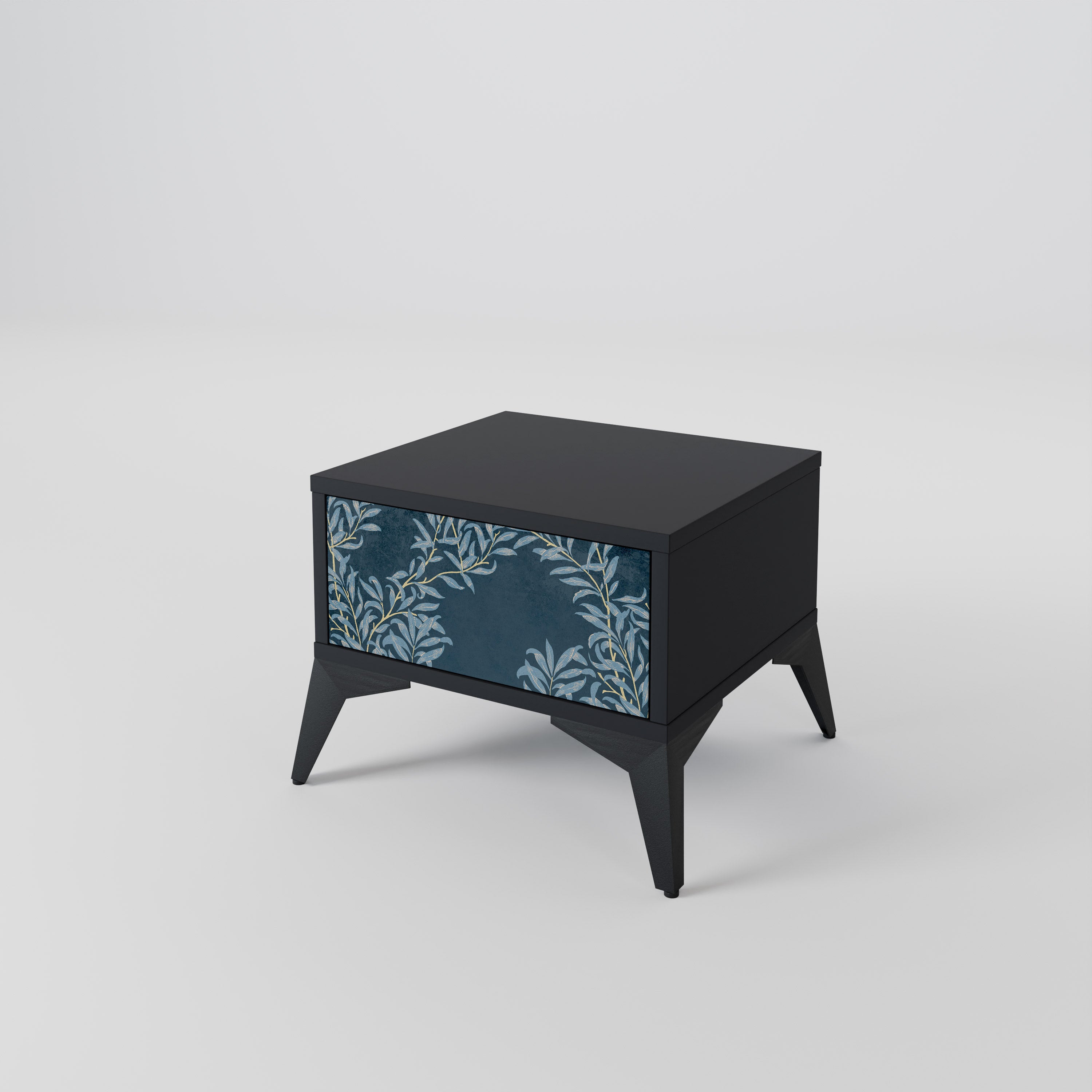 BLUE LEAVES Nightstand