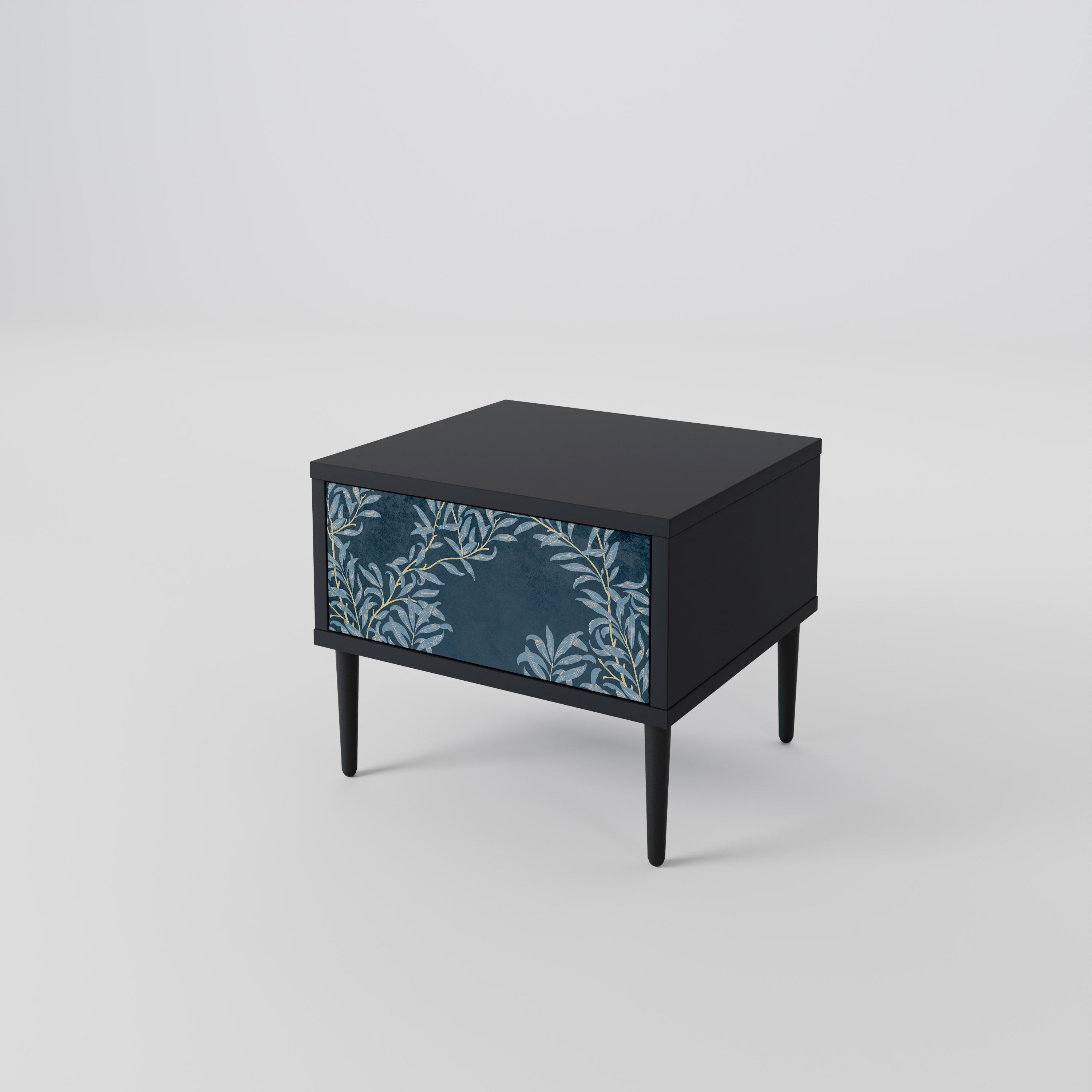 BLUE LEAVES Nightstand