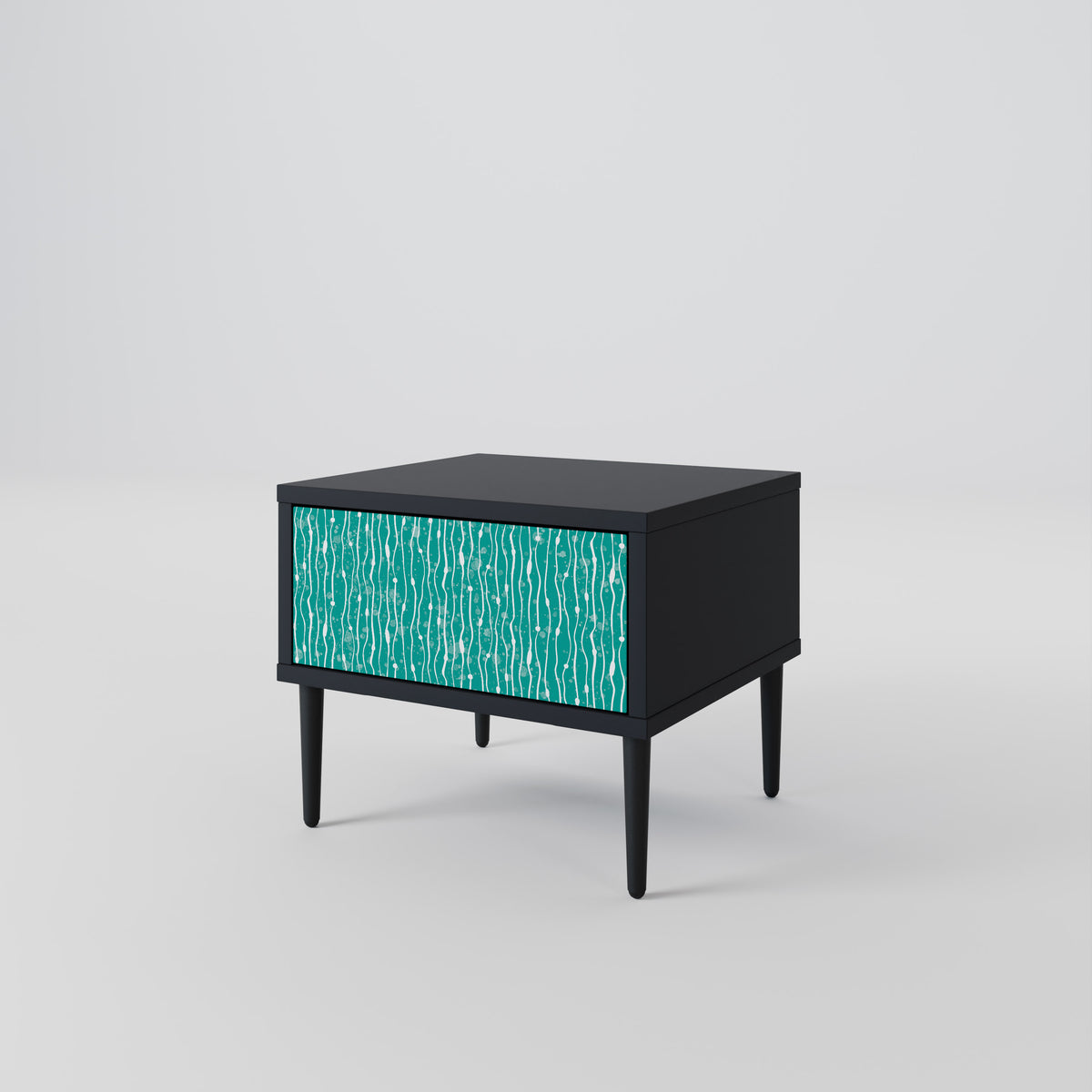 TURQUOISE RAIN Mesita de Noche