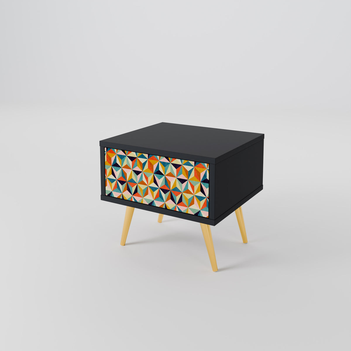 TESSELATE TREASURES Mesita de Noche