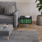 NATURAL GREEN Mesita de Noche