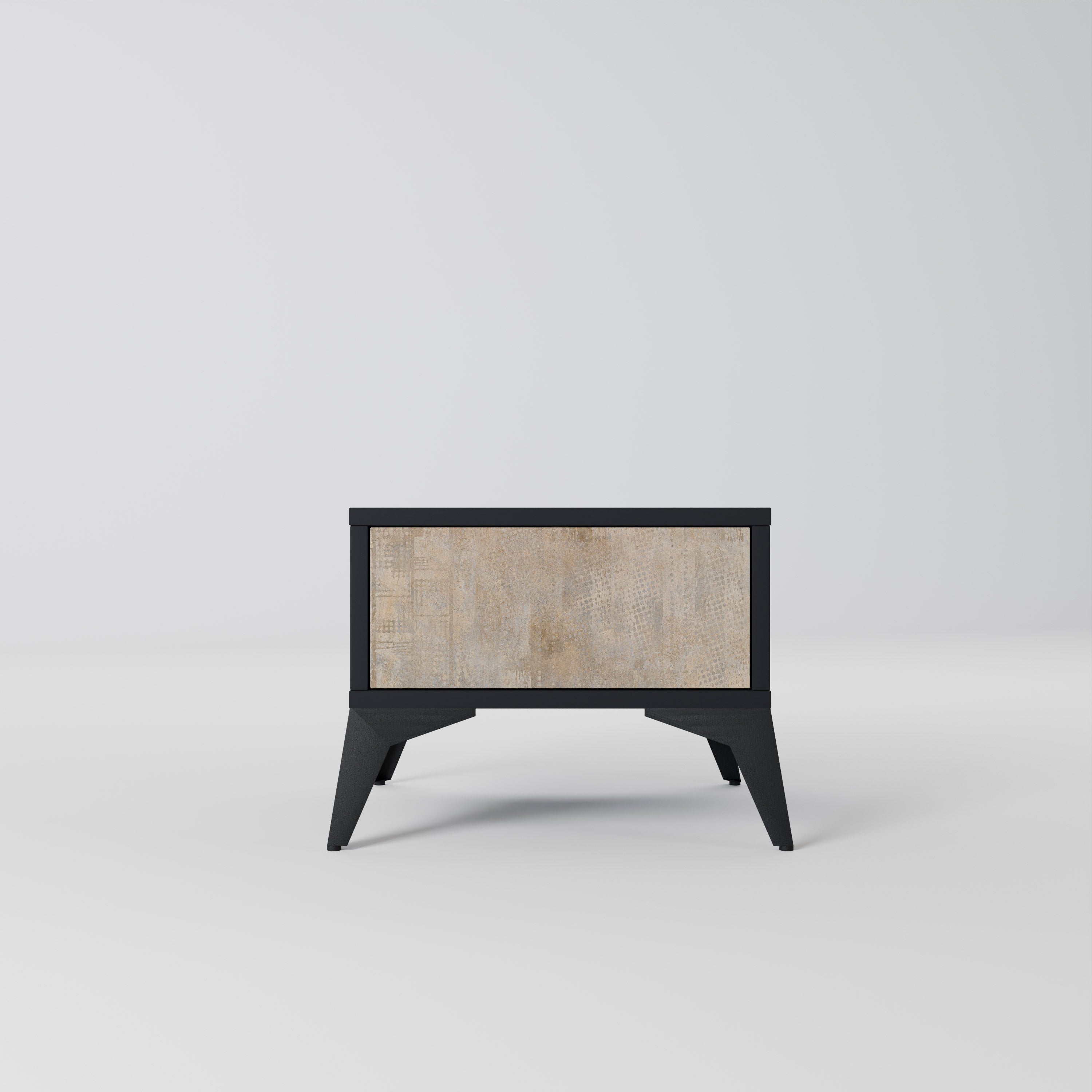 SCREEN ERROR Nightstand in Black Finish