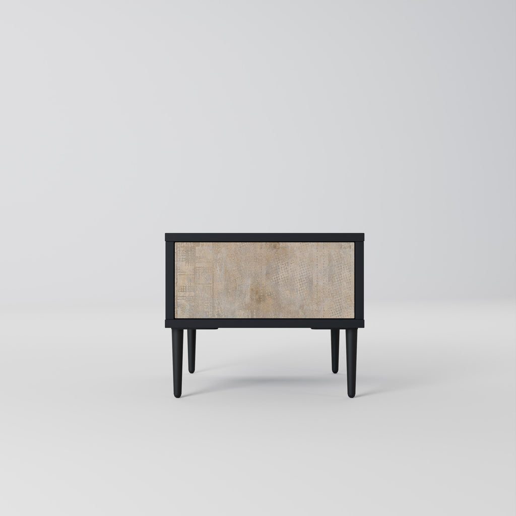 SCREEN ERROR Nightstand in Black Finish