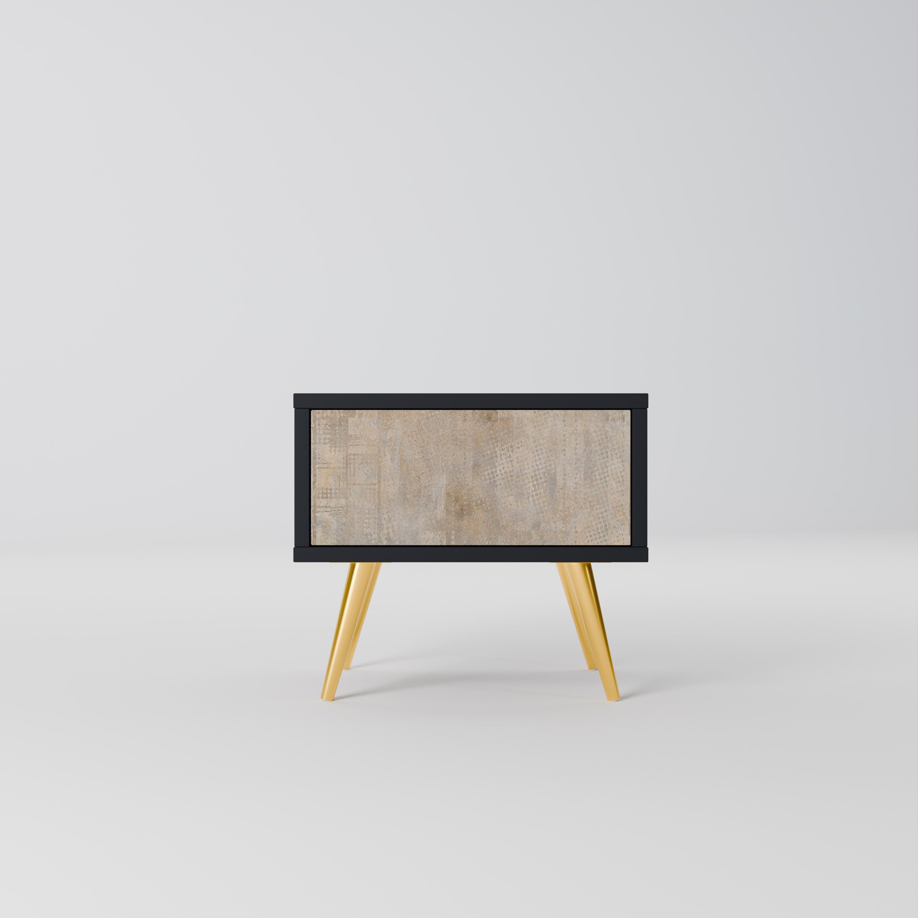 SCREEN ERROR Nightstand in Black Finish