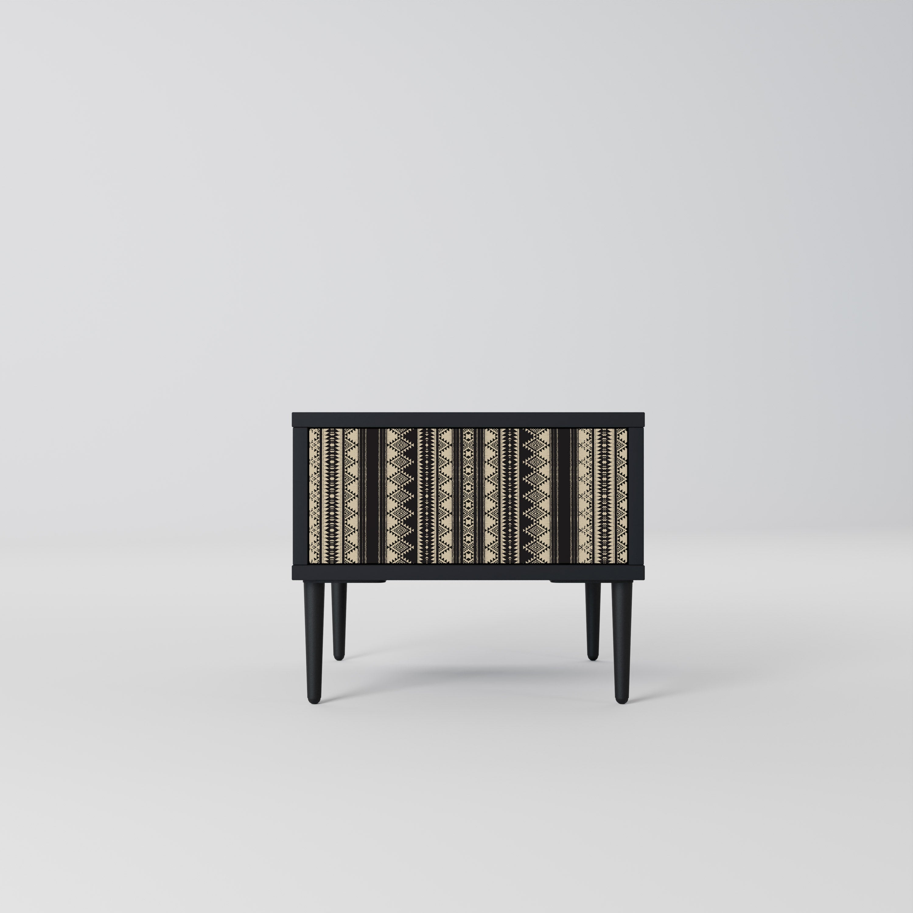 AZTEC Nightstand in Black Finish