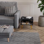 MARBLE OF TOMMORROW Mesita de Noche