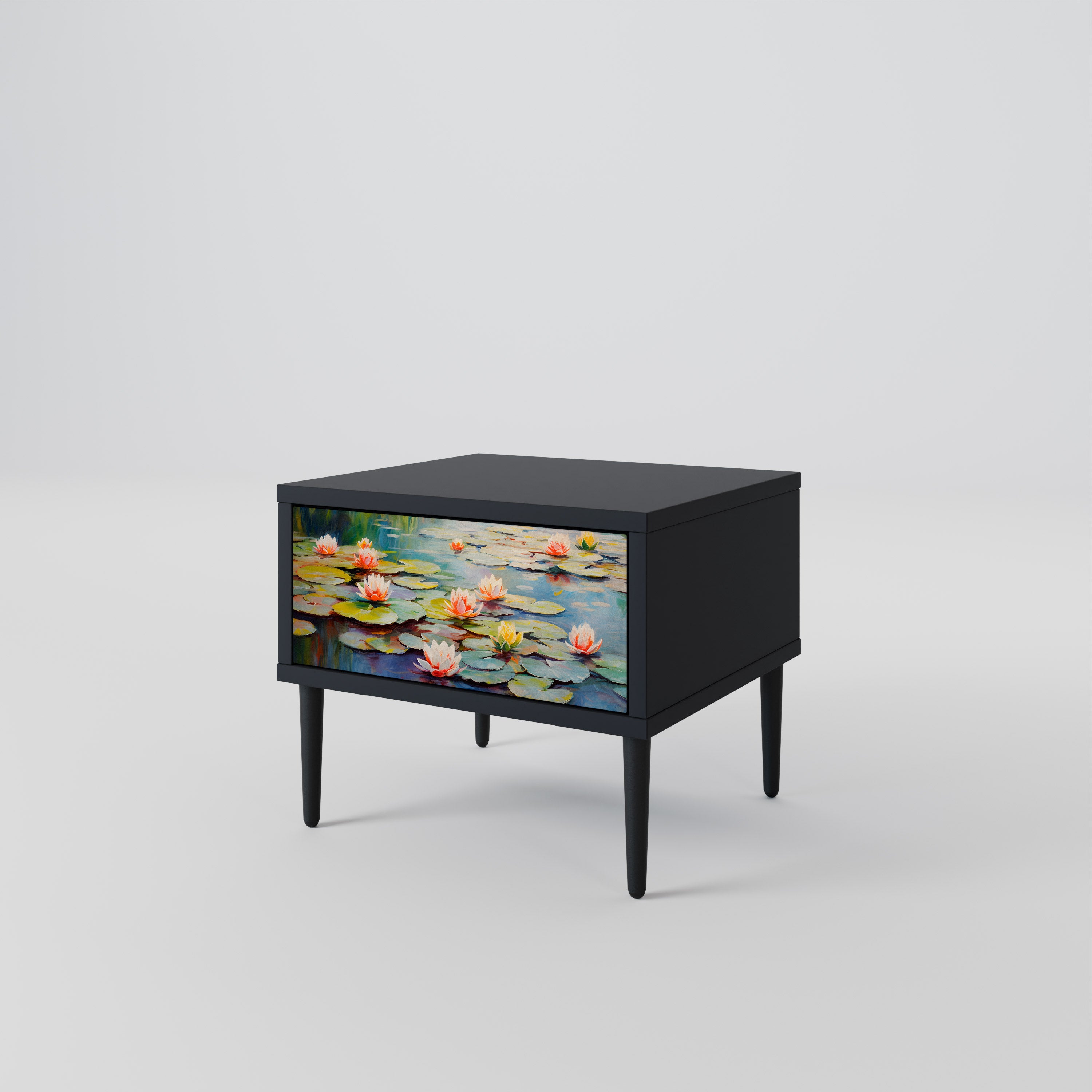 BLOOMING WATERS Mesita de Noche