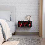 DAHLIAS AND POMEGRANATES Mesita de Noche