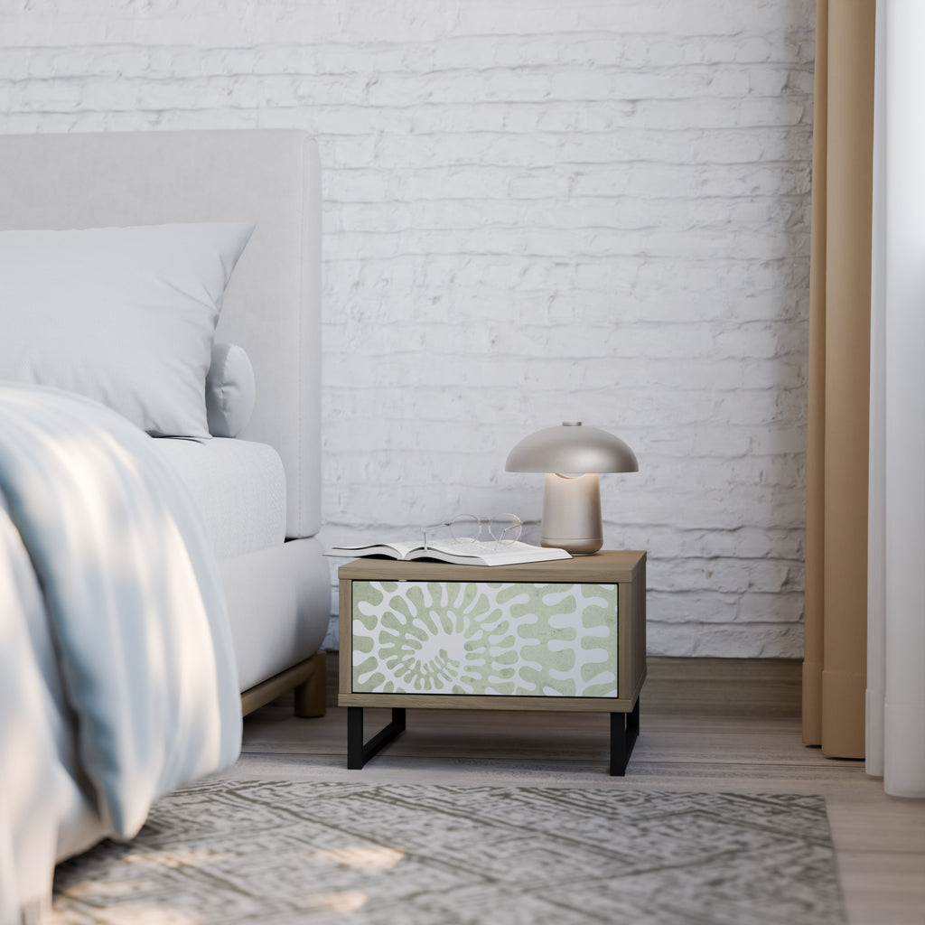 HELIX DANCE Nightstand in Oak Effect