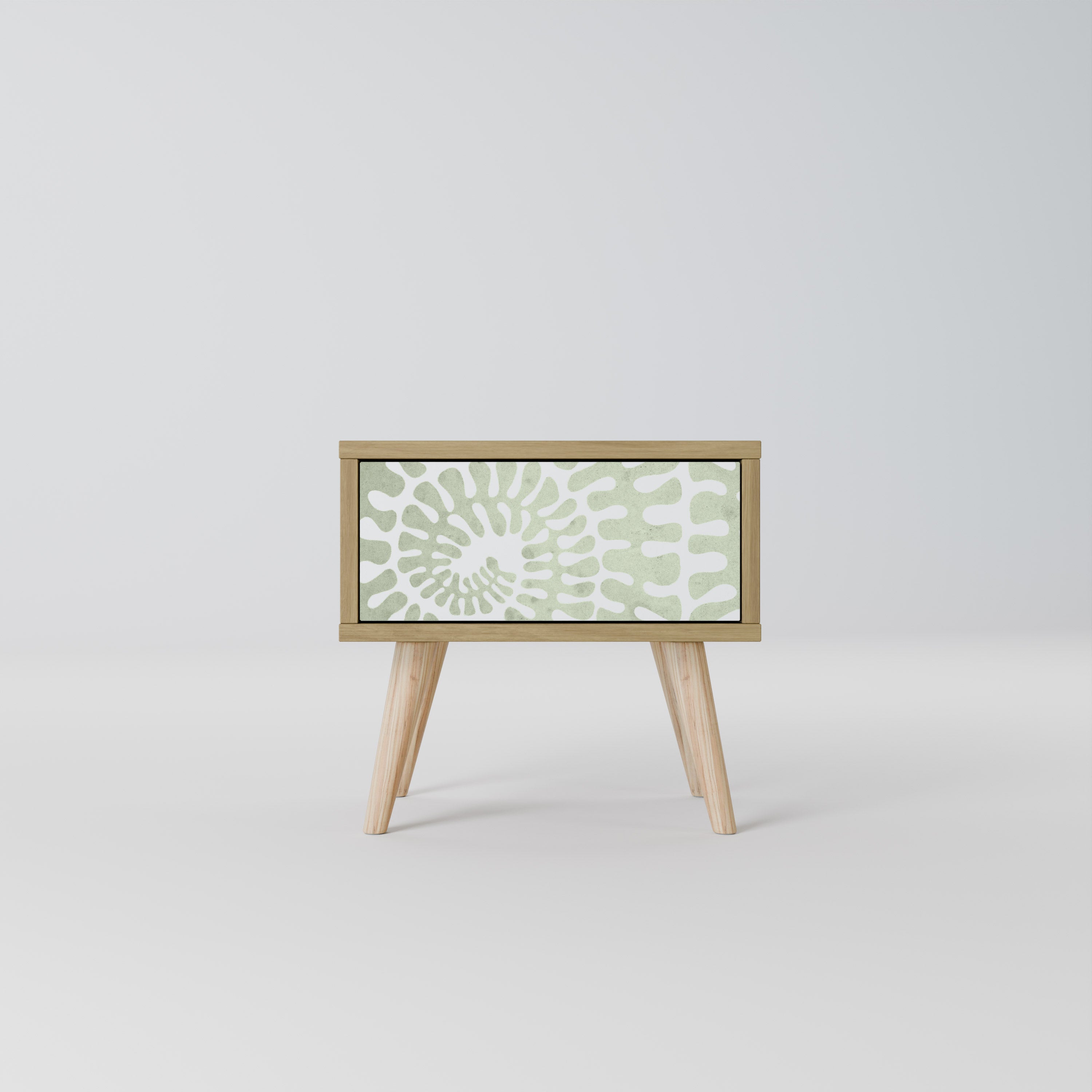 HELIX DANCE Nightstand in Oak Effect