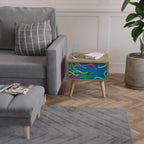 STREAMER TANGLE Mesita de Noche en Efecto Roble