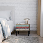 CHROMA CONTOURS Mesita de Noche en Efecto Roble