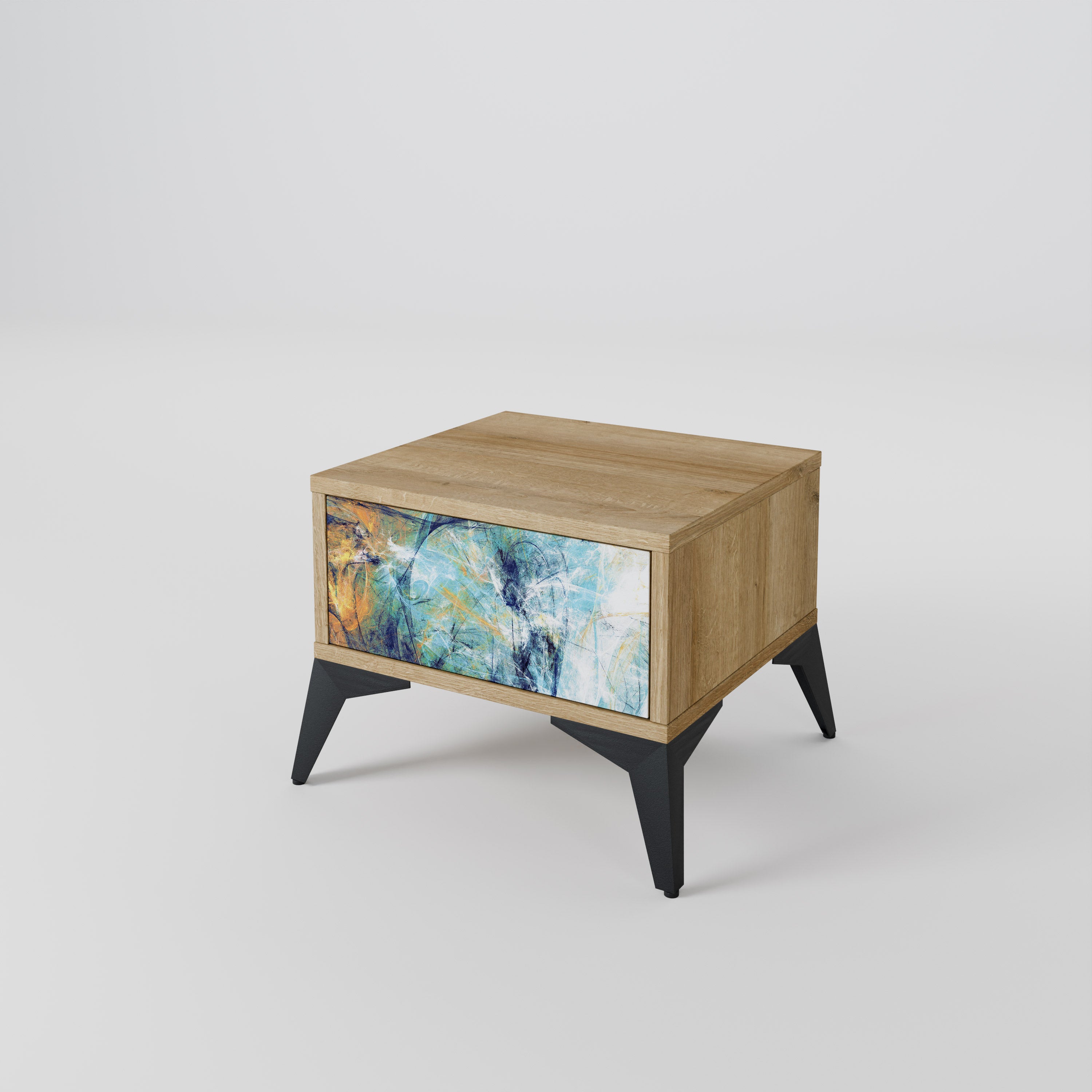 ABSTRACT THOUGHTS Mesita de Noche