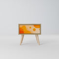 ORANGE ARRANGEMENT Nightstand in Oak Effect