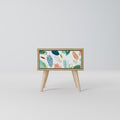 BOTANICAL HURRICANE Nightstand in Oak Effect
