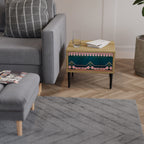 ROYAL COMPOSITION Nightstand in Oak Effect