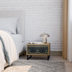 ROYAL ORDINARINESS Mesita de Noche en Efecto Roble