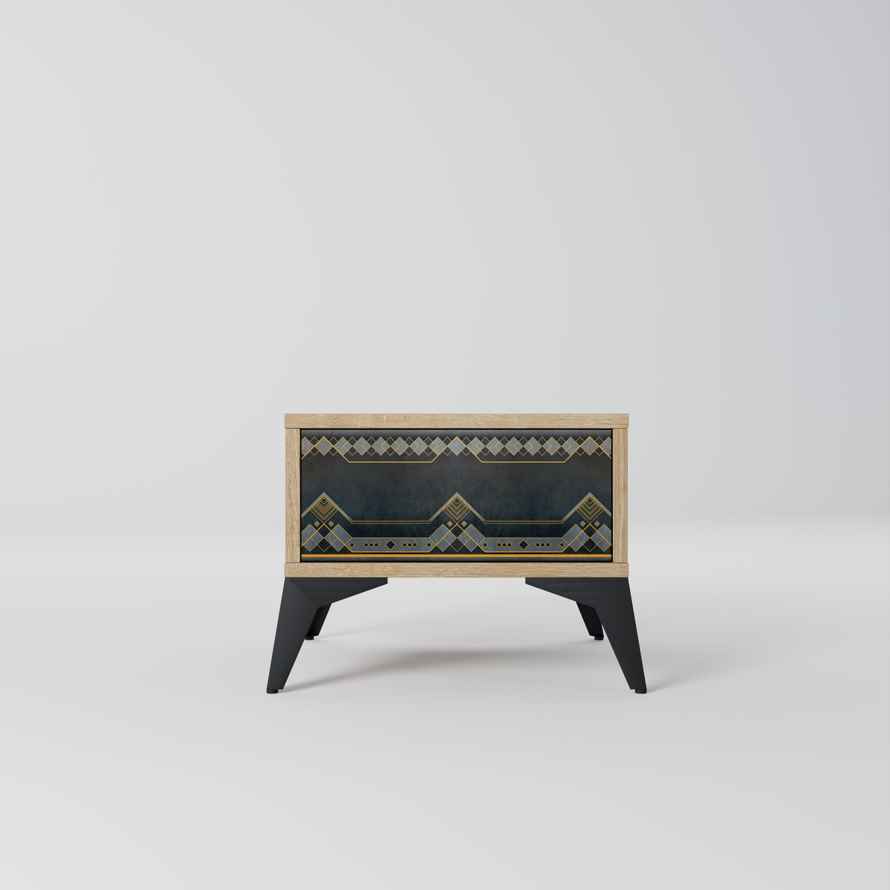 ROYAL ORDINARINESS Nightstand in Oak Effect