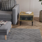 ROYAL ORDINARINESS Mesita de Noche en Efecto Roble