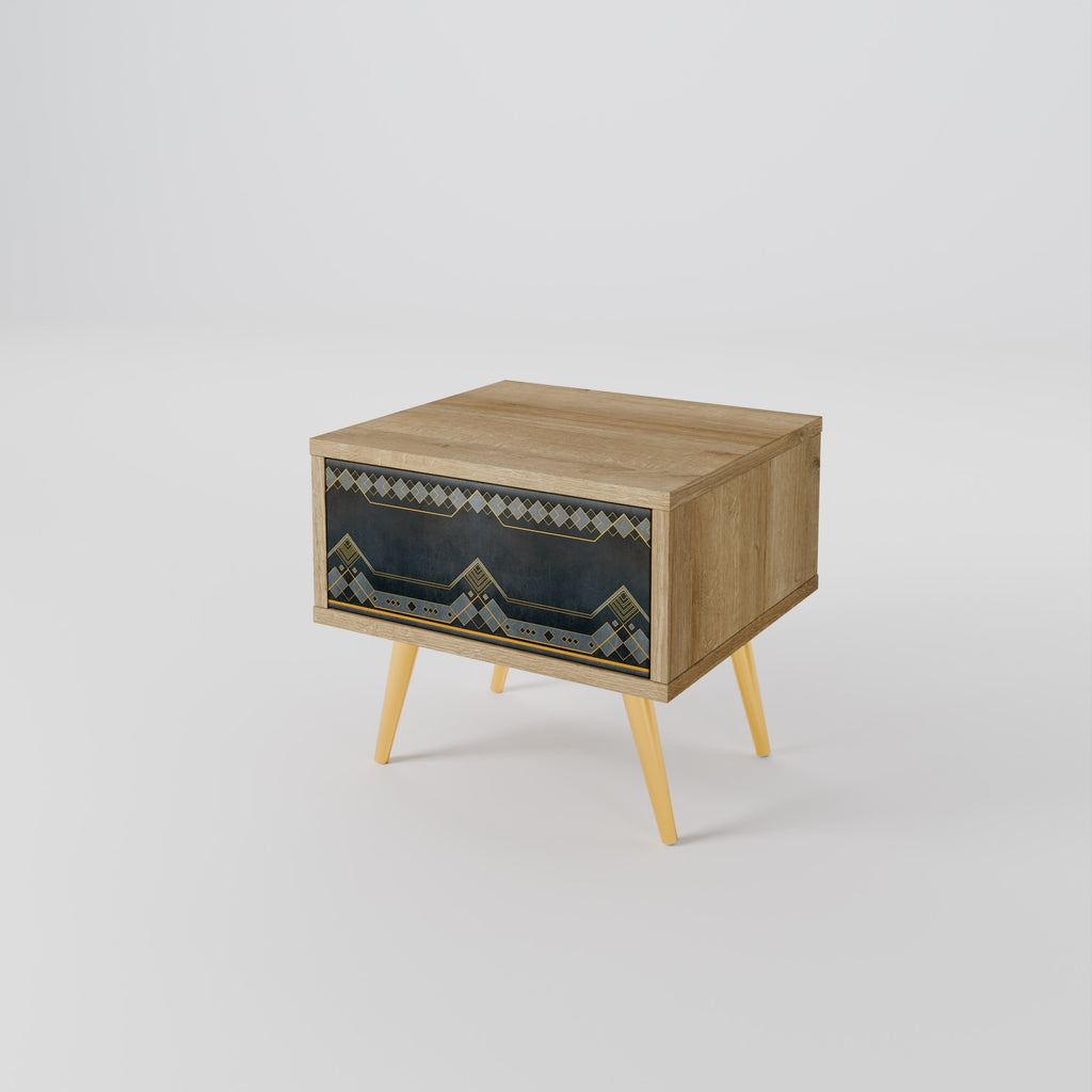 ROYAL ORDINARINESS Nightstand in Oak Effect