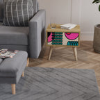 GEOMETRIC RHAPSODY Mesita de Noche