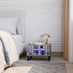 THE RIGHT PLACES Mesita de Noche en Efecto Roble