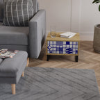 THE RIGHT PLACES Mesita de Noche en Efecto Roble