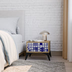 THE RIGHT PLACES Mesita de Noche en Efecto Roble