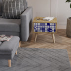 THE RIGHT PLACES Mesita de Noche en Efecto Roble