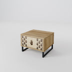 SEE MORE Nightstand in Oak Effect