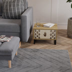 SEE MORE Nightstand in Oak Effect