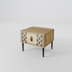 SEE MORE Nightstand in Oak Effect