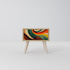 COLORFUL STRANDS Mesita de Noche