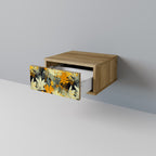 SUNKISSED LILY Mesita de Noche en Efecto Roble